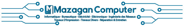 Groupe Mazagan Computer Logo