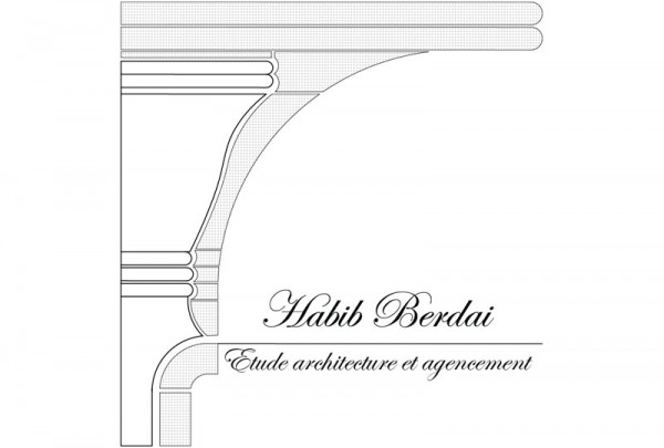Architecte Berdai  Hbib Logo