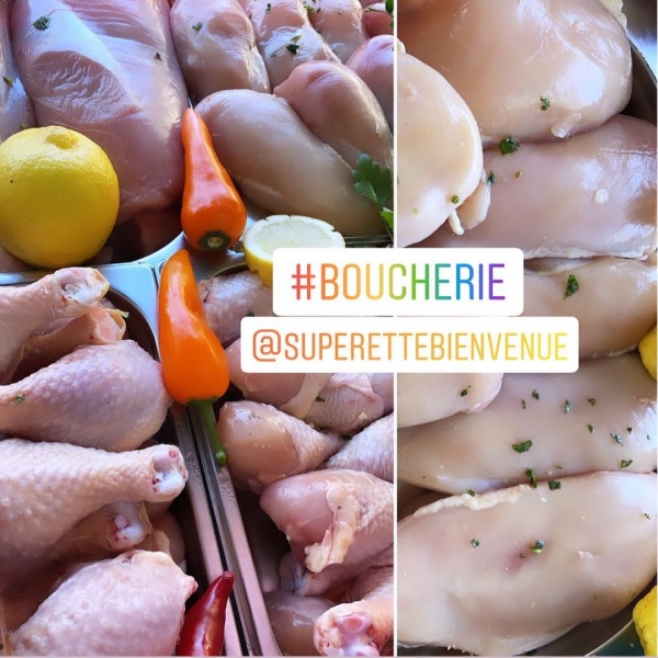 Boucherie supérette bienvenue Logo