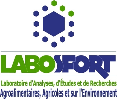 Labosfort (Laboratoire d'Analyses, d'Etudes et de Recherches Agroalimentaires, Agricoles et sur l'en Logo
